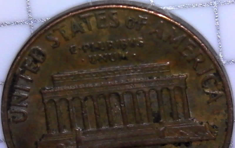 1973-P-Lincoln-Memorial-Cent-With-Die-Chip-In-B-Aka-Broken-Post